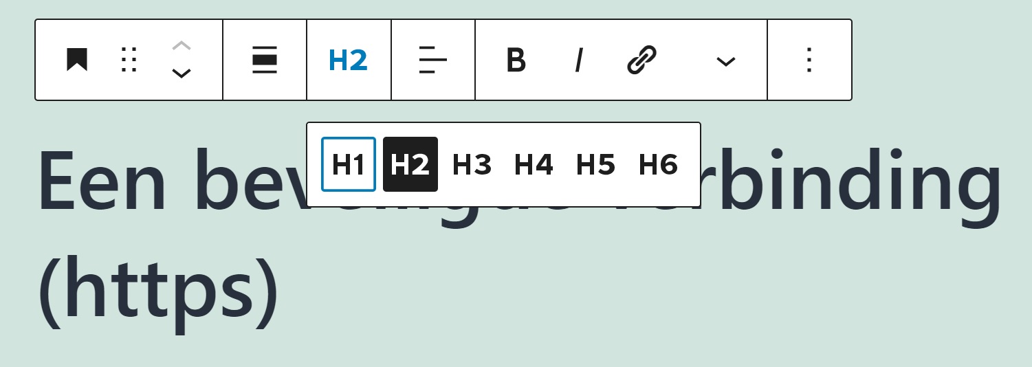 Header tags in WordPress