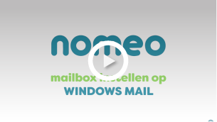 Video Mailbox instellen op Windows mail