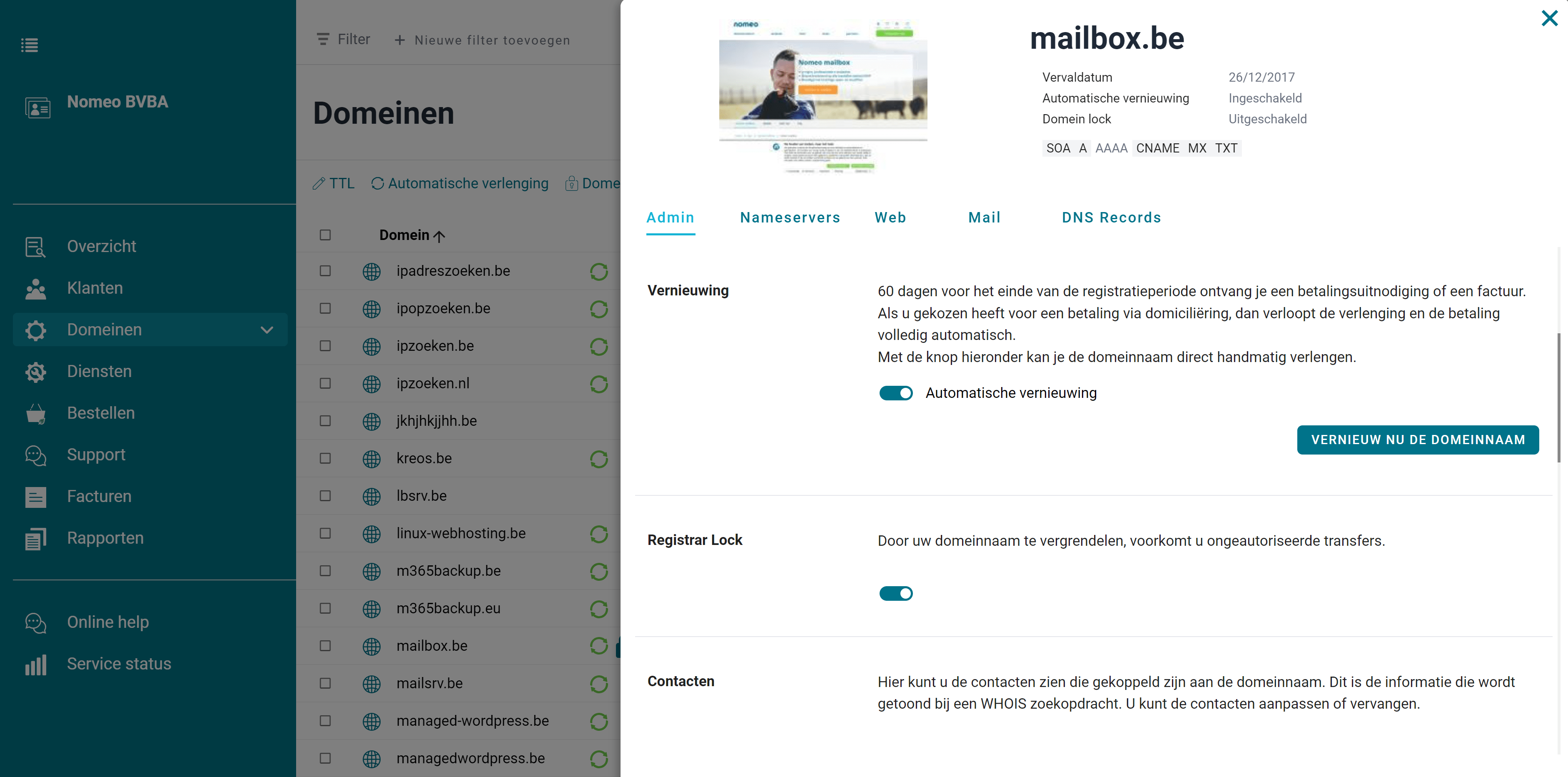 Automatische vernieuwing Automatische vernieuwing screenshot