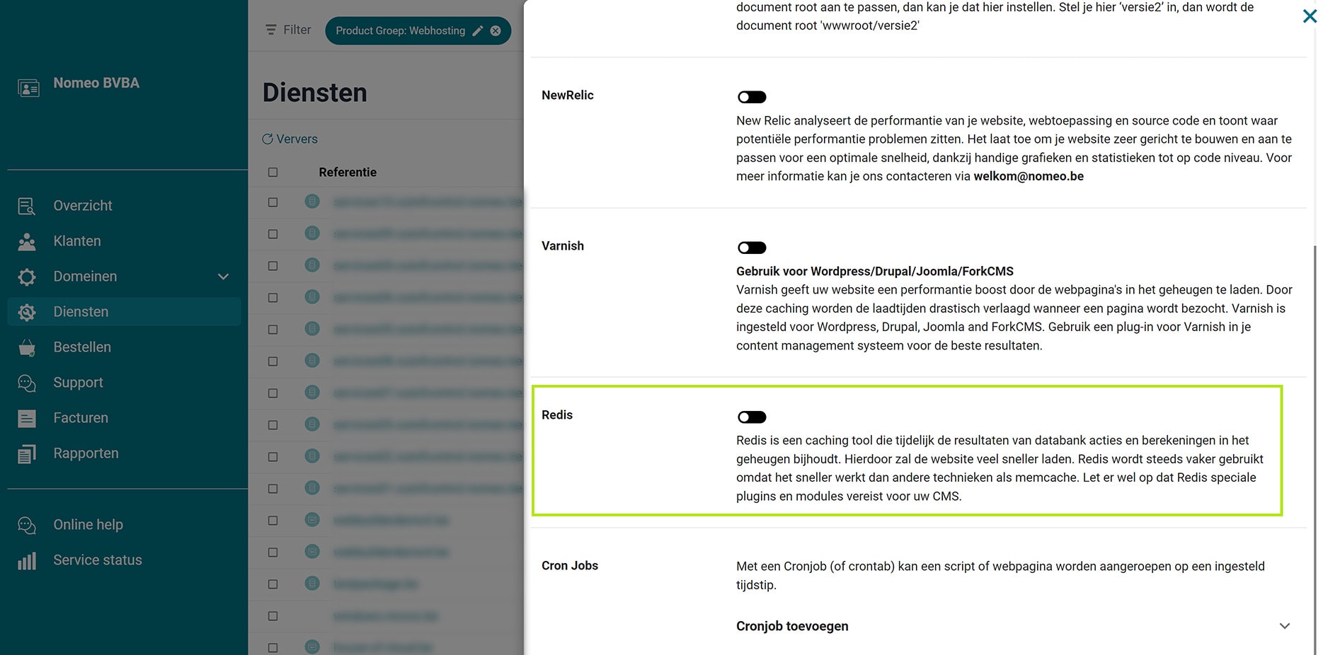 Redis (caching Redis (caching) screenshot