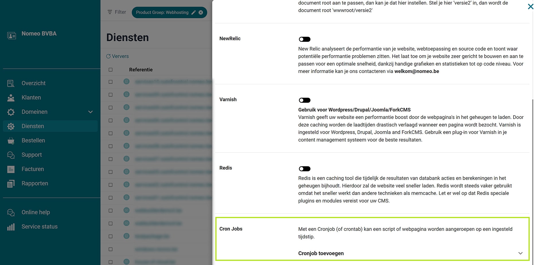Cronjobs Cronjobs screenshot
