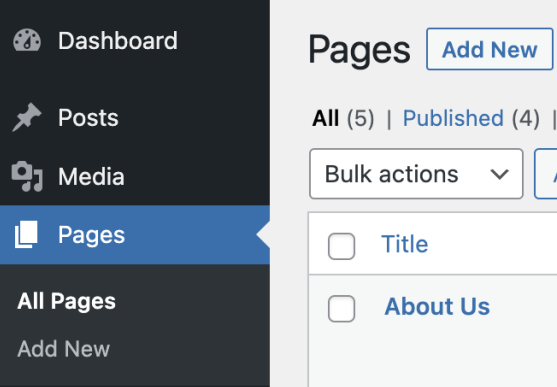 Pages