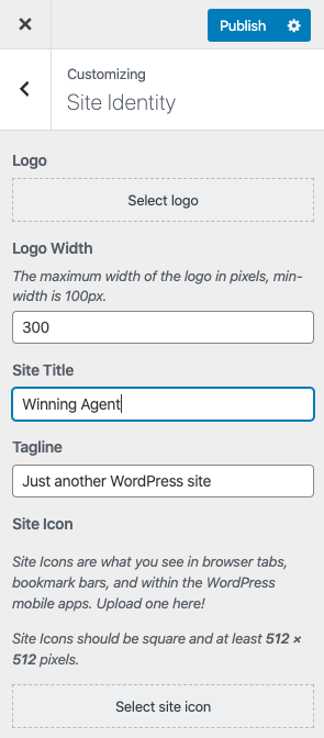 Adding a favicon in WordPress